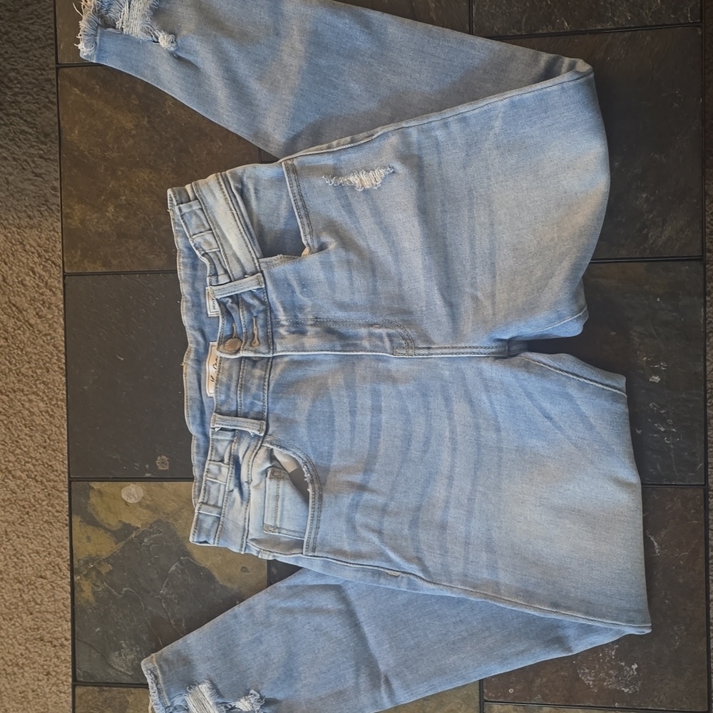 KanCan Light Blue Distressed Skinny Jeans